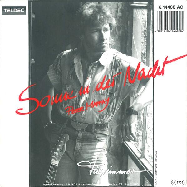 Album cover art for "Sonne in der Nacht" by Peter Maffay