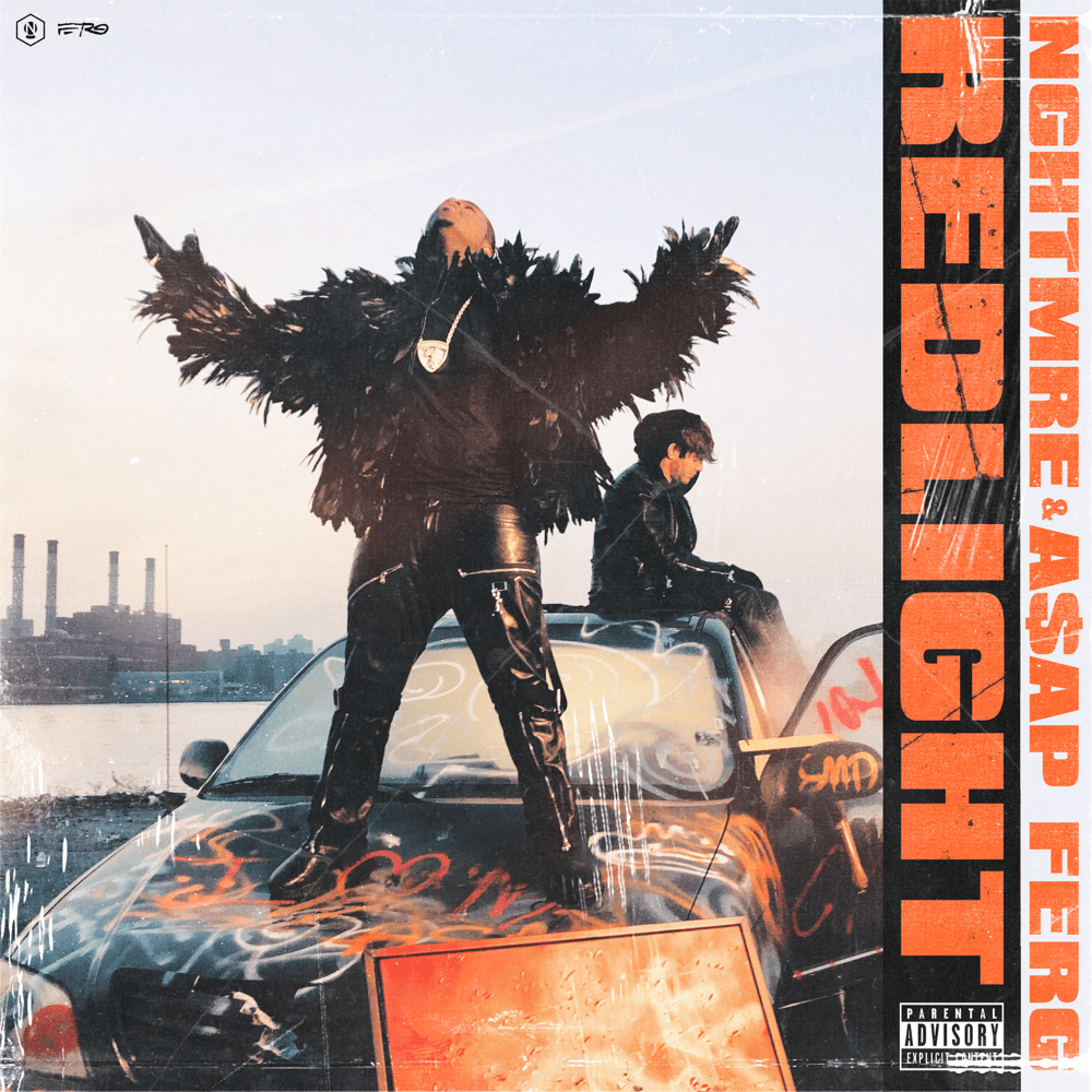 Album cover art for "REDLIGHT" by BlocBoy JB
