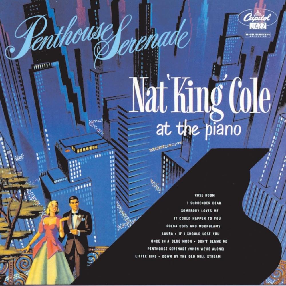 Album cover art for "Too Marvelous For Words" by Nat “King” Cole