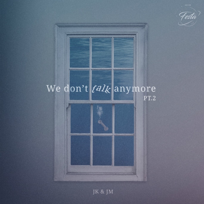 Album cover art for "We Don’t Talk Anymore" by BTS