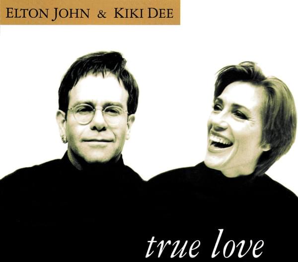 Album cover art for "True Love" by Elton John