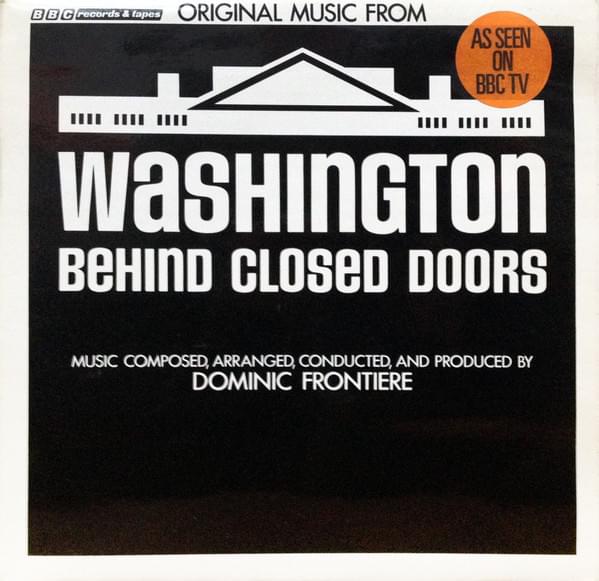 Cover image for (Original Music From) Washington: Behind Closed Doors