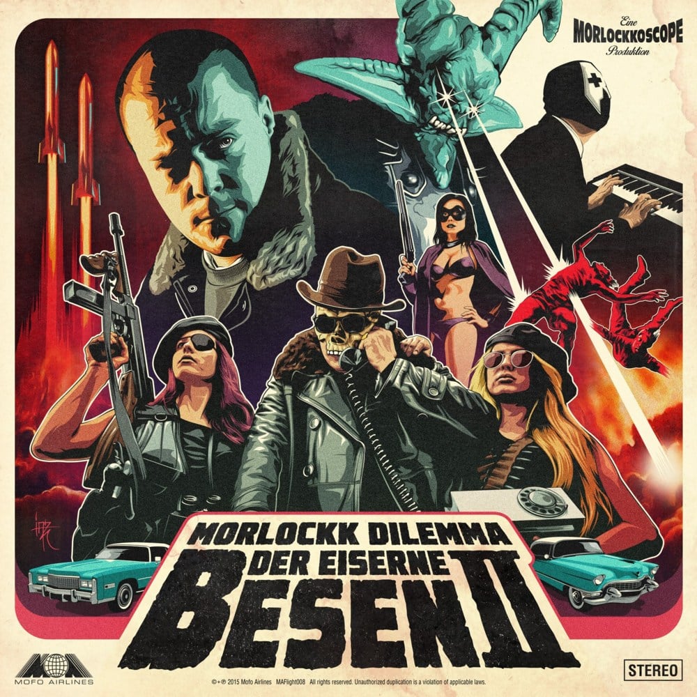 Album cover art for "Betaversion" by Morlockk Dilemma & Edgar Wasser