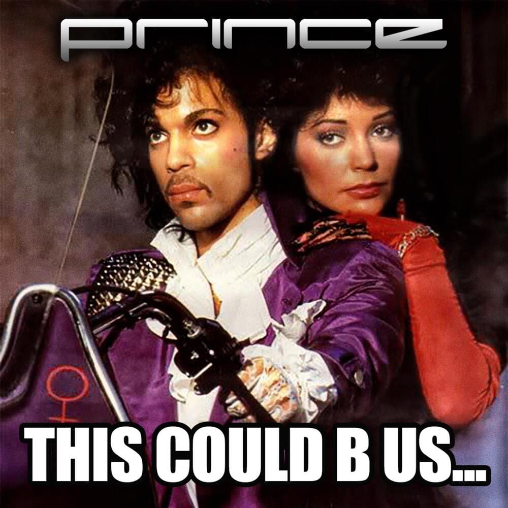 Album cover art for "THIS COULD B US" by Prince