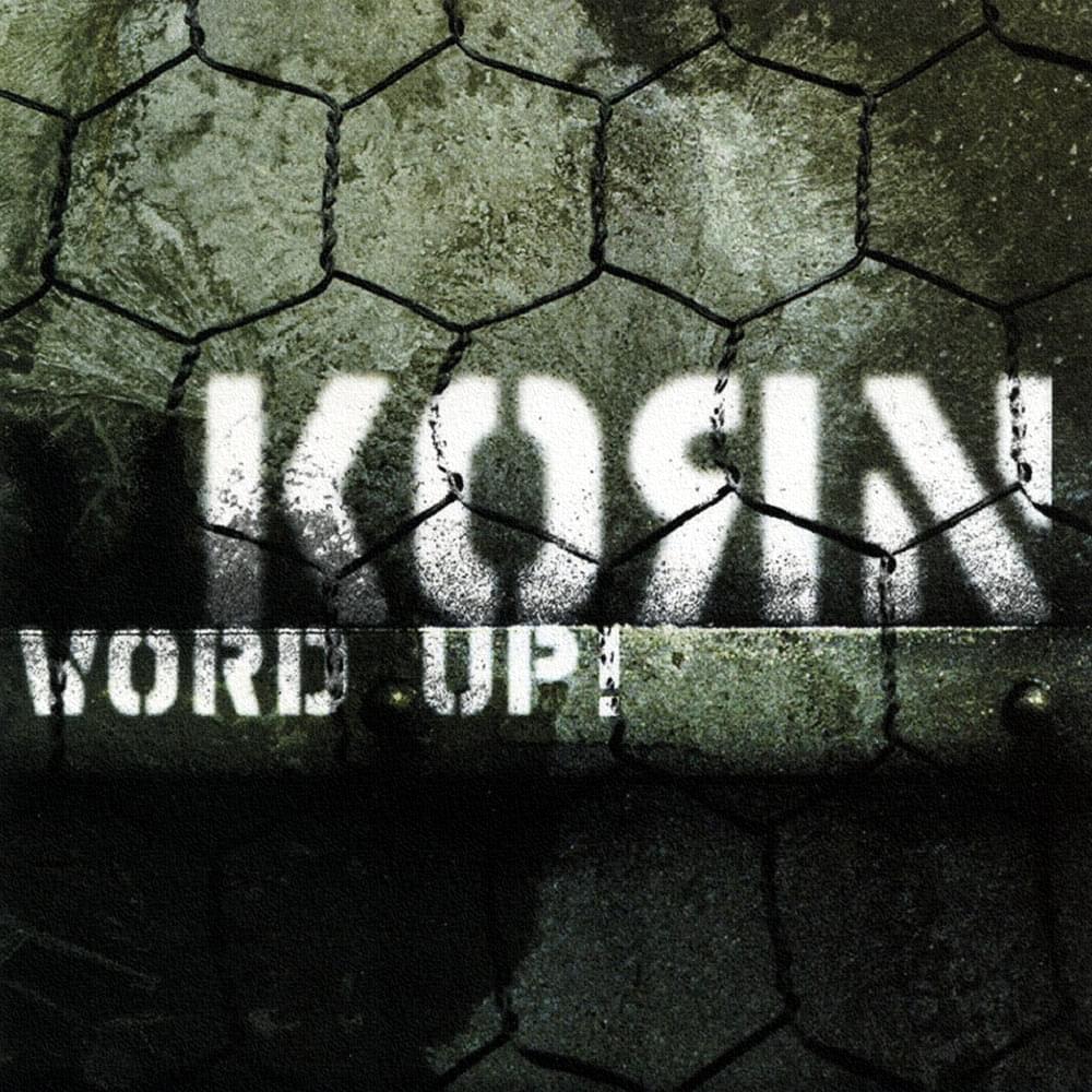 Album cover art for "Word Up!" by Korn