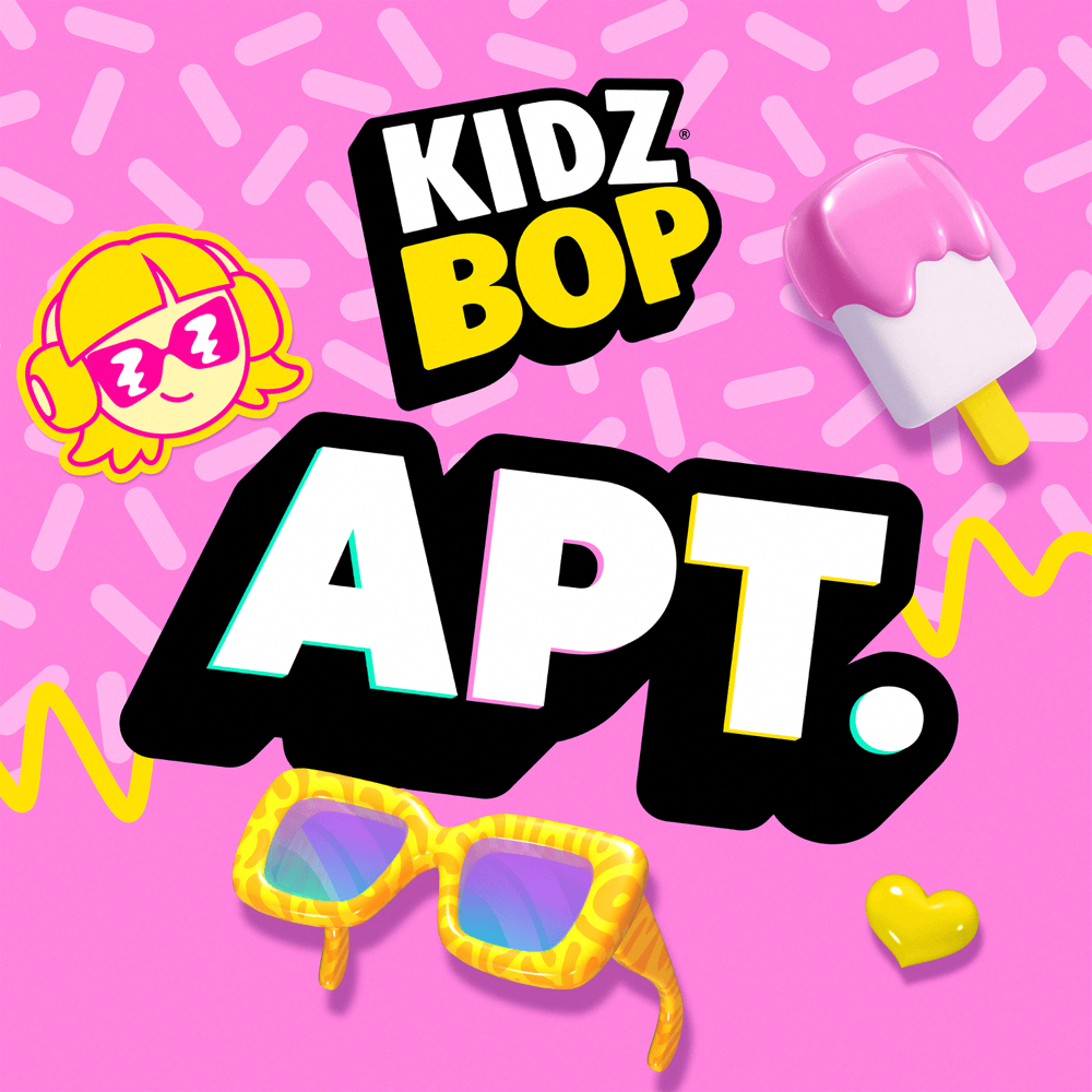 Album cover art for "APT." by KIDZ BOP Kids