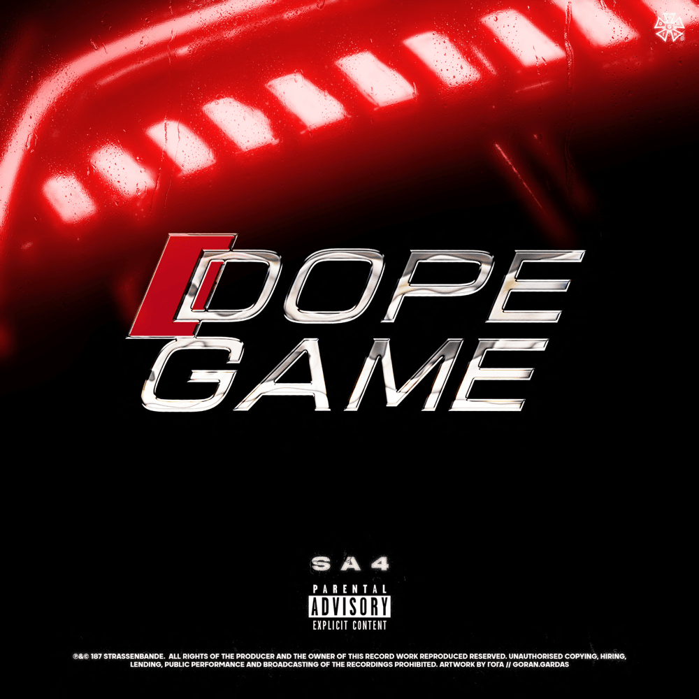 Album cover art for "DopeGame" by Sa4