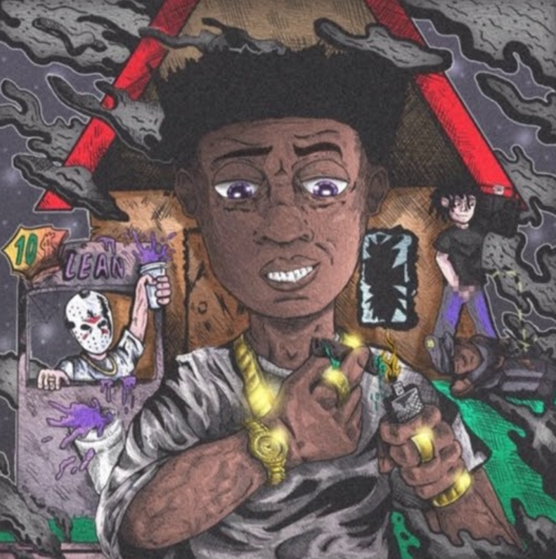 Album cover art for "MORGUE" by Lil Xelly