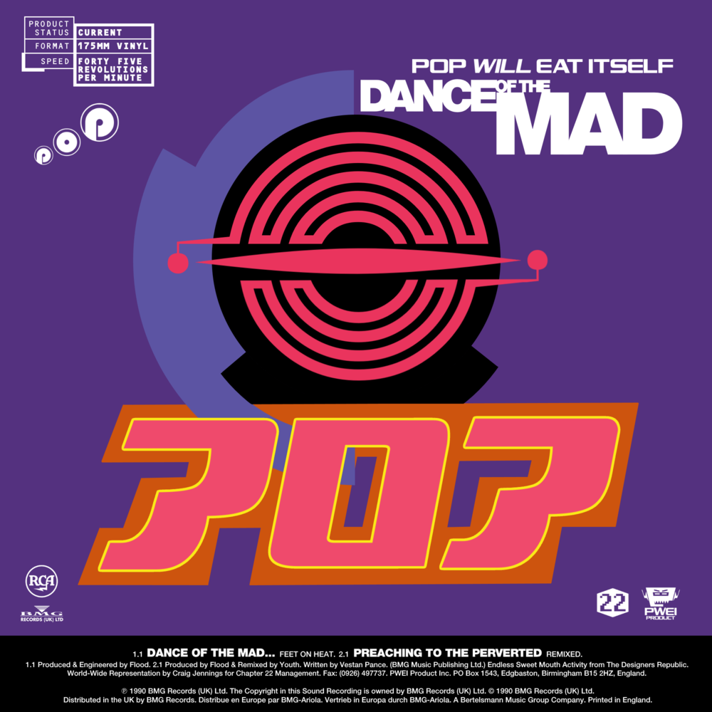 Album cover art for "Preaching To The Perverted (Remixed)" by Pop Will Eat Itself