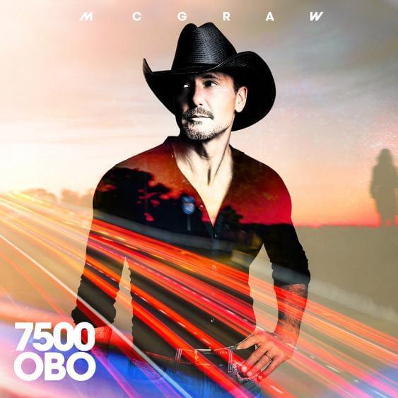 Album cover art for "7500 OBO" by Tim McGraw