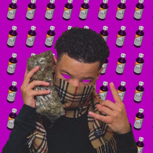 Album cover art for "Late Nights" by Lil Mosey
