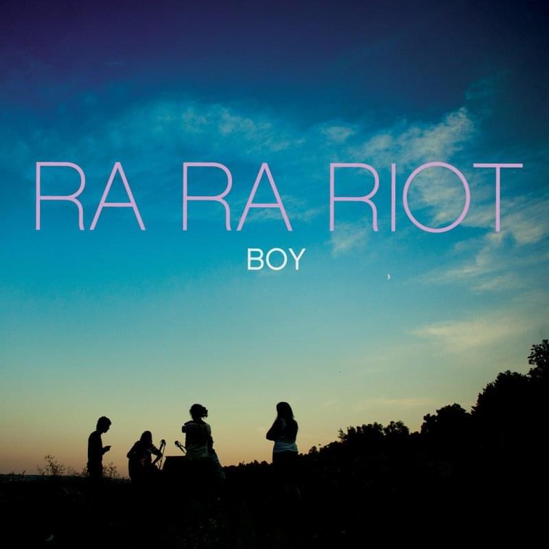 Album cover art for "Boy" by Ra Ra Riot