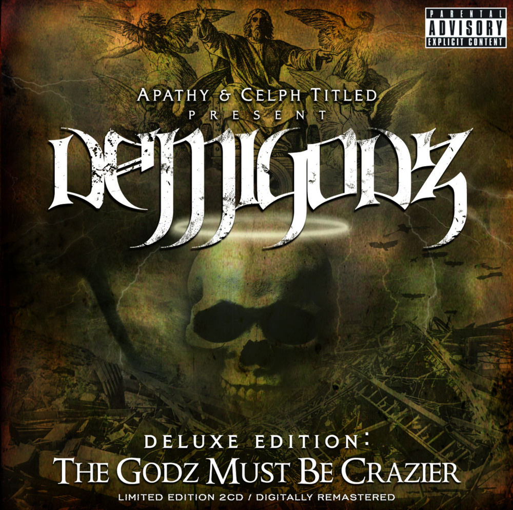 Album cover art for "Off the Chrome" by Demigodz & Majik Most & Louis Logic