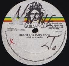 Album cover art for "Boom The Pope Now" by Michael Prophet
