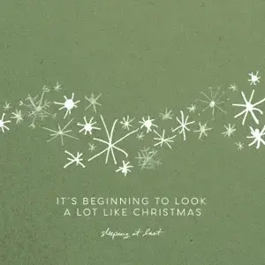 Album cover art for "It’s Beginning to Look a Lot Like Christmas" by Sleeping At Last
