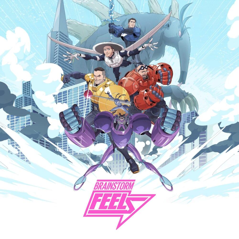 Album cover art for "Feels" by Prāta Vētra