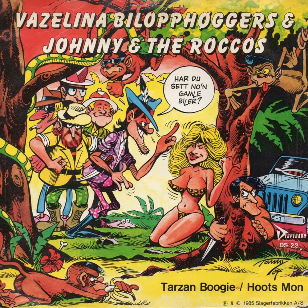 Cover image for  Tarzan Boogie / Hoots Mon