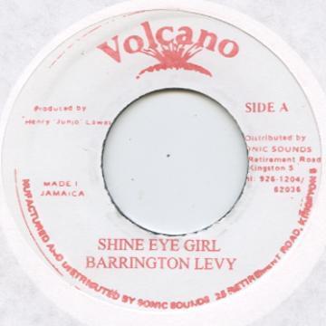 Album cover art for "Shine Eye Girl" by Barrington Levy