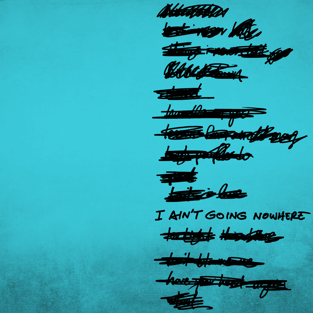 Album cover art for "I Ain’t Going Nowhere" by Parker McCollum