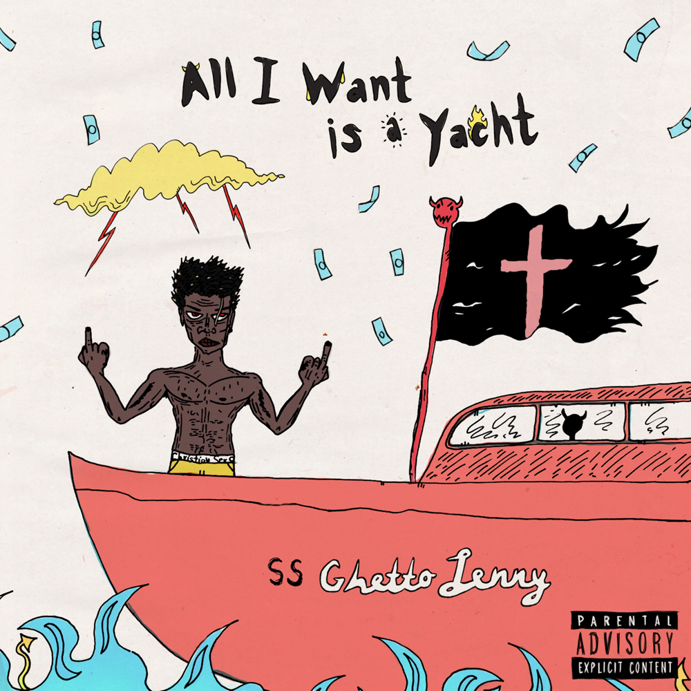 Album cover art for "All I Want is a Yacht" by 2K Sports