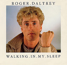 Album cover art for "Walking in My Sleep" by Roger Daltrey