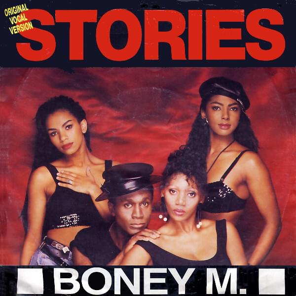 Album cover art for "Stories" by Boney M.