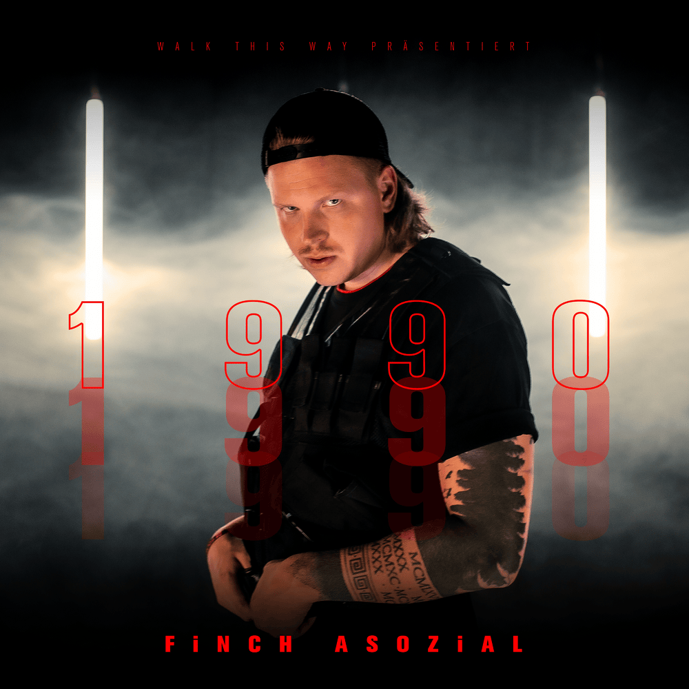 Album cover art for "1990" by FiNCH