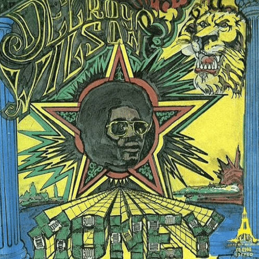 Album cover art for "I’m Not a King (Remix)" by Delroy Wilson