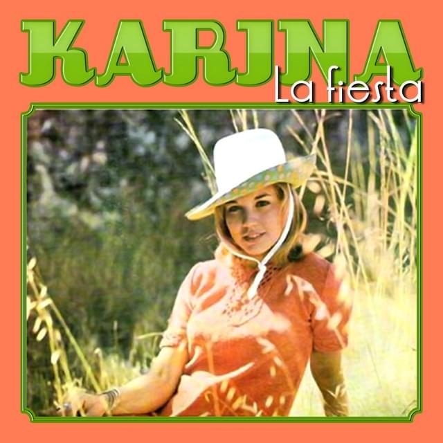 Album cover art for "La Fiesta" by Karina (ESP)