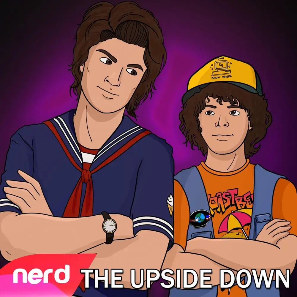Album cover art for "The Upside Down" by NerdOut
