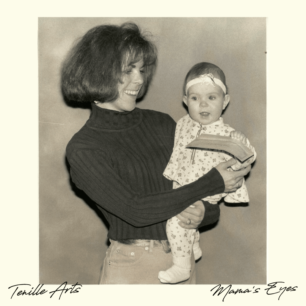 Album cover art for "Mama’s Eyes" by Tenille Arts