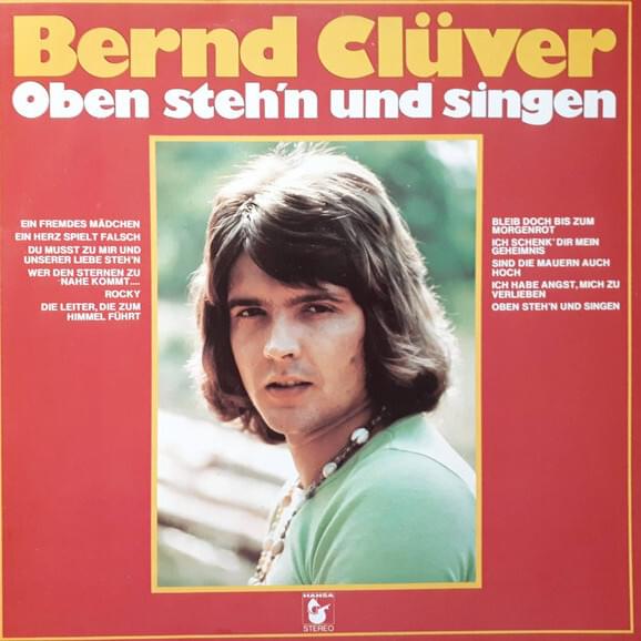 Ich hab’ Angst mich zu verlieben by Bernd Clüver