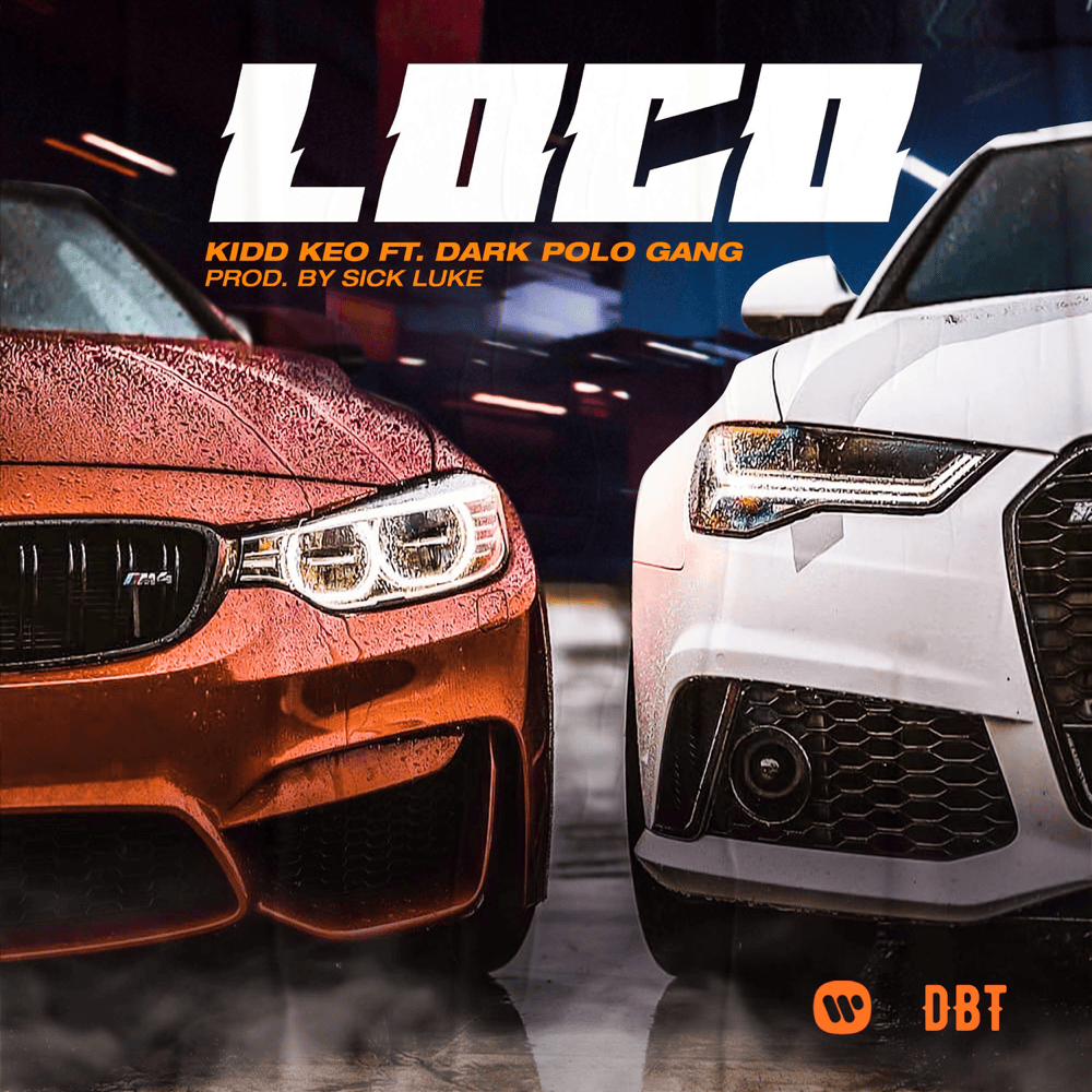 Album cover art for "LOCO" by Kidd Keo & Dark Polo Gang