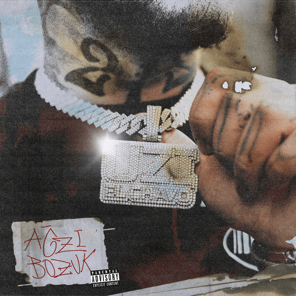 Album cover art for "AĞZI BOZUK" by UZI