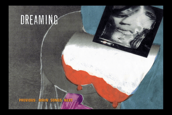 Album cover art for "Dreaming" by System Of A Down