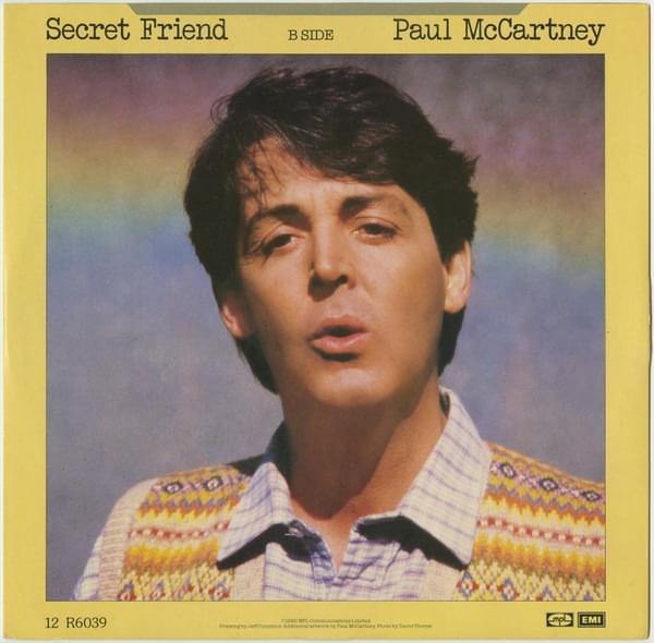 Album cover art for "Secret Friend (7" Single Edit)" by Paul McCartney