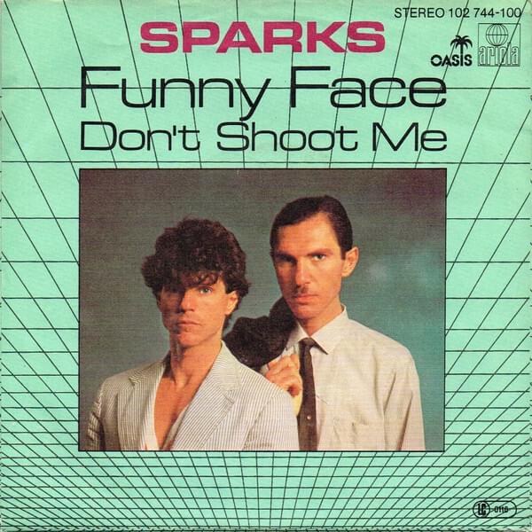 Album cover art for "Funny Face" by Sparks