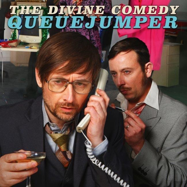 Album cover art for "Queuejumper" by The Divine Comedy