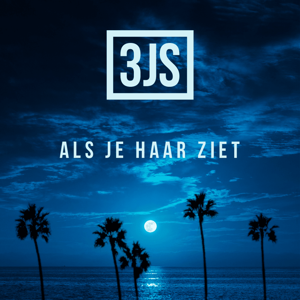 Album cover art for "Als Je Haar Ziet" by 3JS