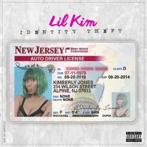 Album cover art for "Identity Theft" by Lil’ Kim