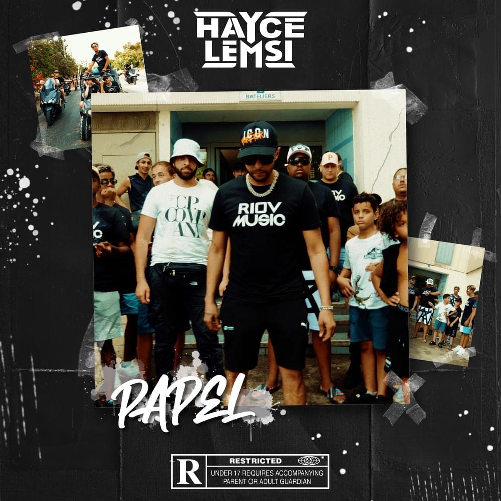 Album cover art for "Papel" by Hayce Lemsi