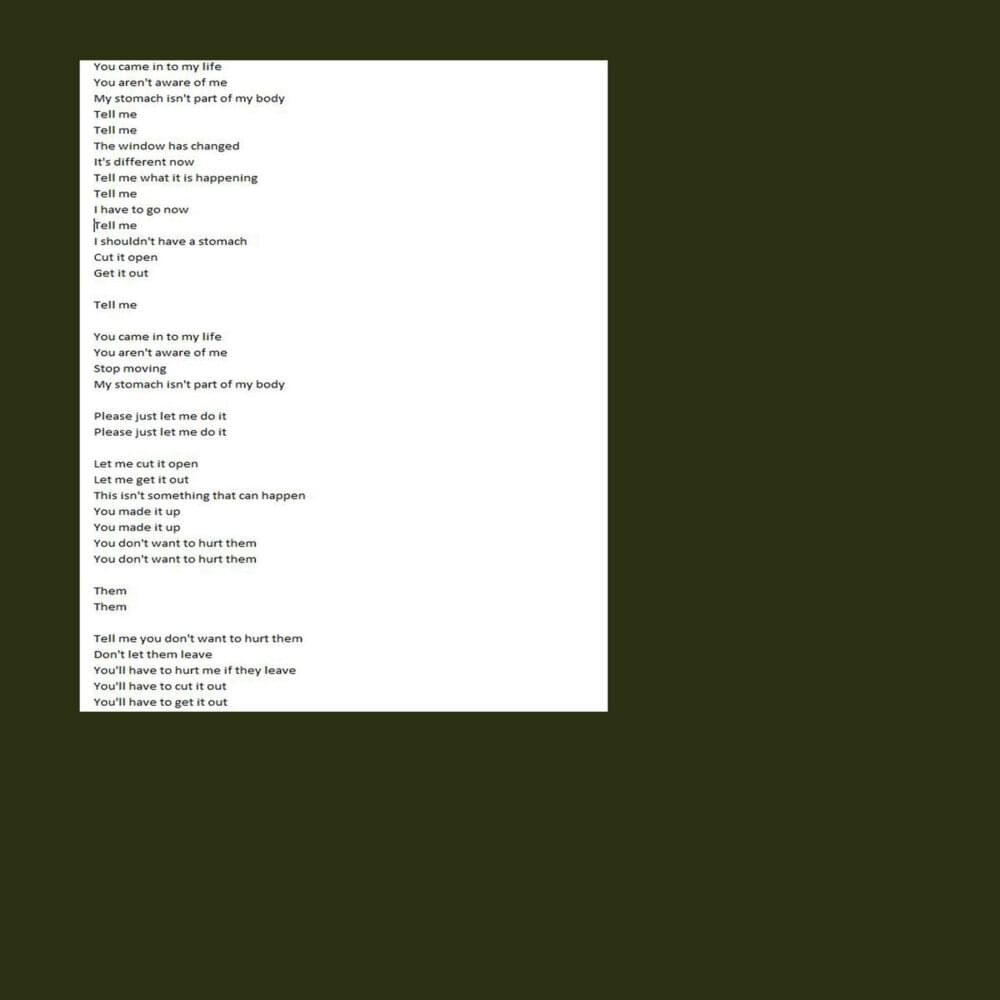​this in not my stomach by ​bedwetter