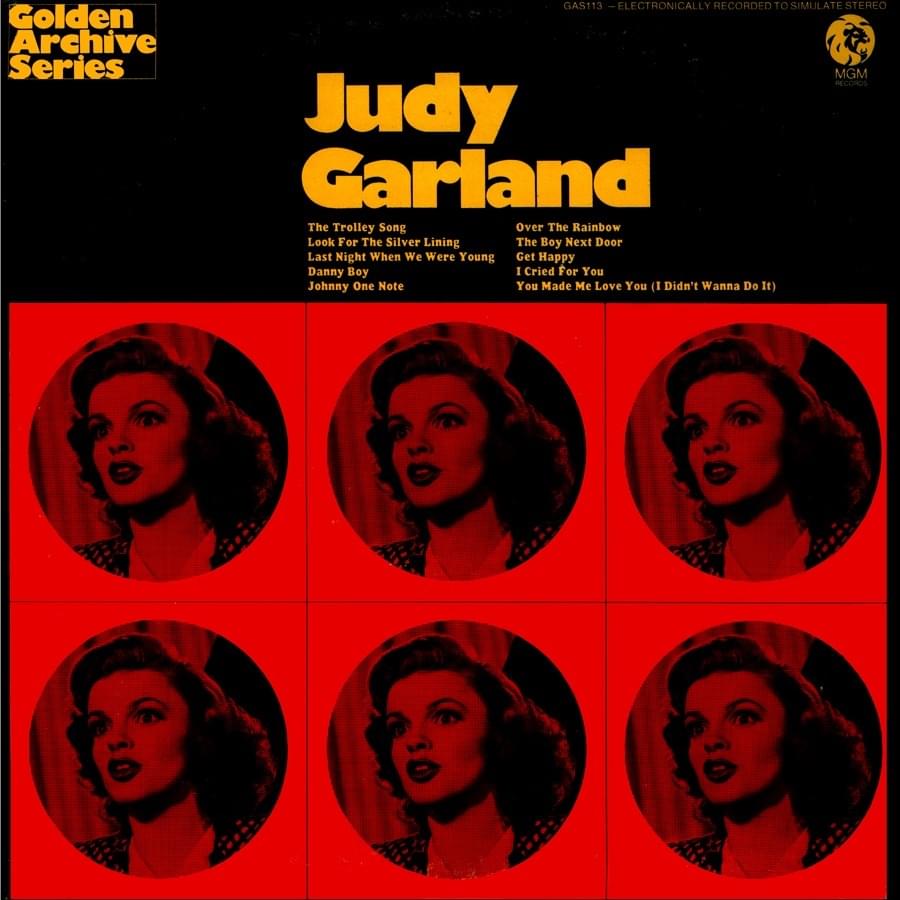 Cover image for Judy Garland [The Golden Archive Series]