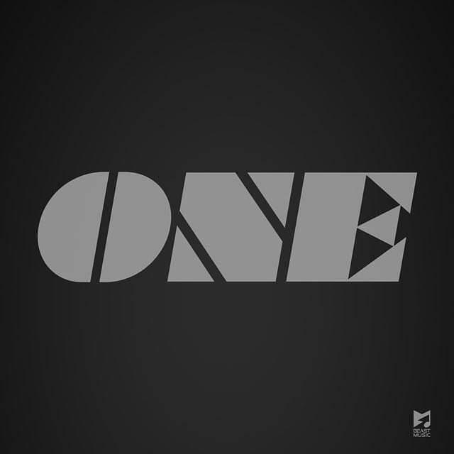 Album cover art for "ONE" by BEAST (비스트)