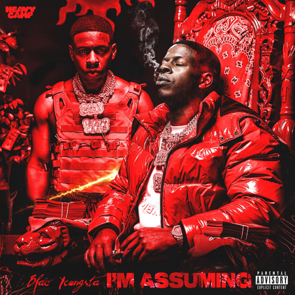 Album cover art for "I’m Assuming" by Blac Youngsta