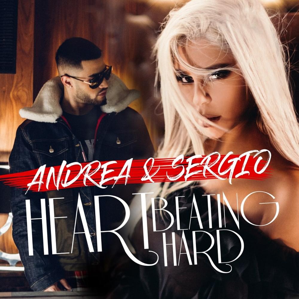 Album cover art for "Heart Beating Hard" by Андреа (Andrea) & Sergio (ALB)