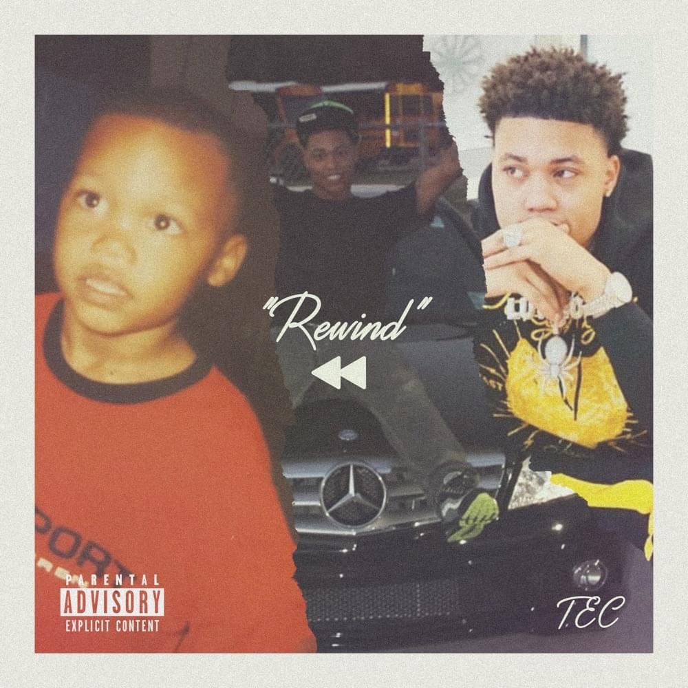 Album cover art for "Rewind" by TEC
