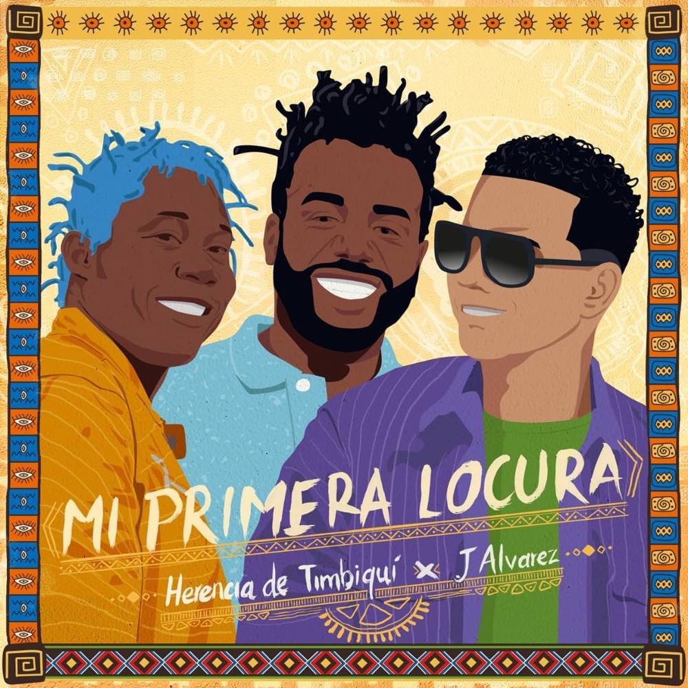 Album cover art for "Mi primera locura" by J Álvarez