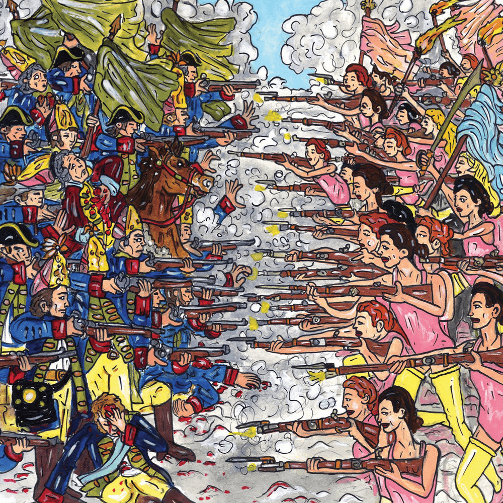 Album cover art for "Coquet Coquette" by of Montreal