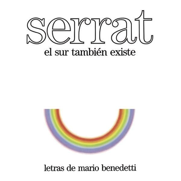 Album cover art for "El sur también existe" by Joan Manuel Serrat
